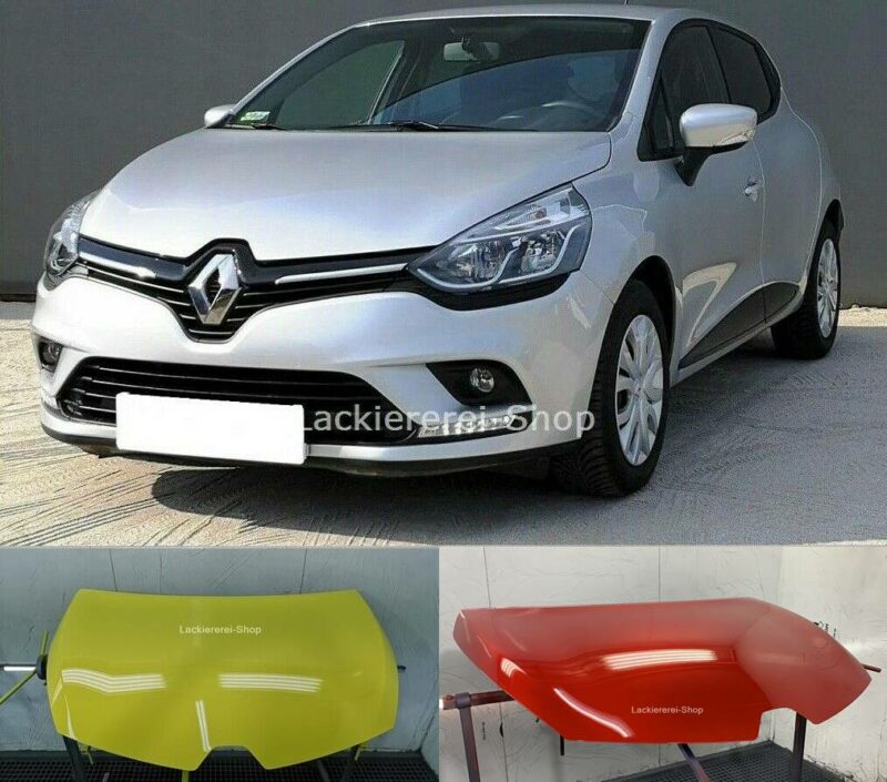 MOTORHAUBE LACKIERT IN WUNSCHFARBE NEU für Renault Clio 2012-2019