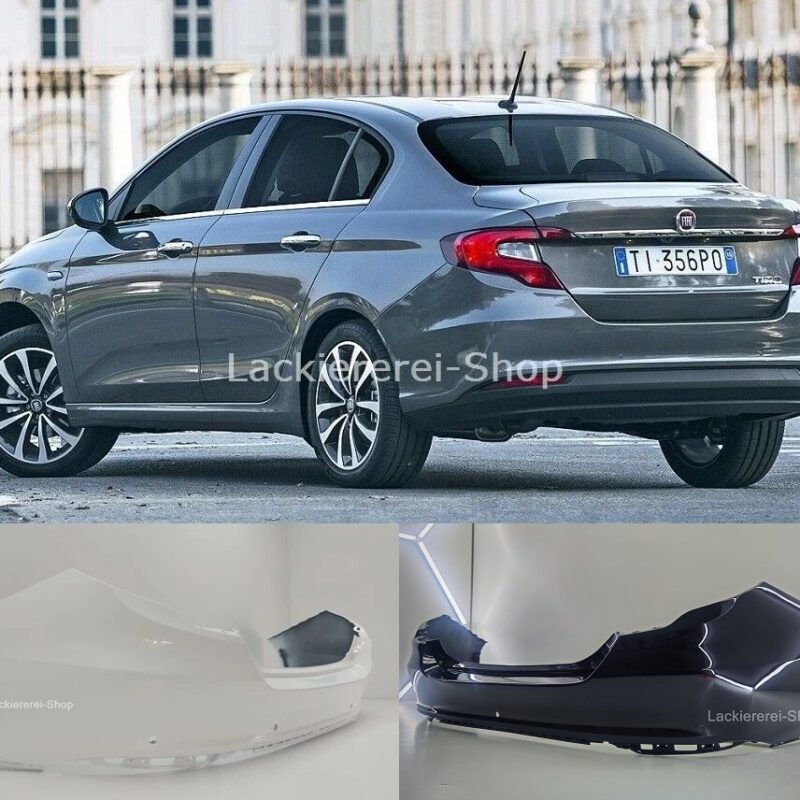 STOßSTANGE HINTEN LACKIERT IN WUNSCHFARBE NEU für Fiat Tipo 2016-