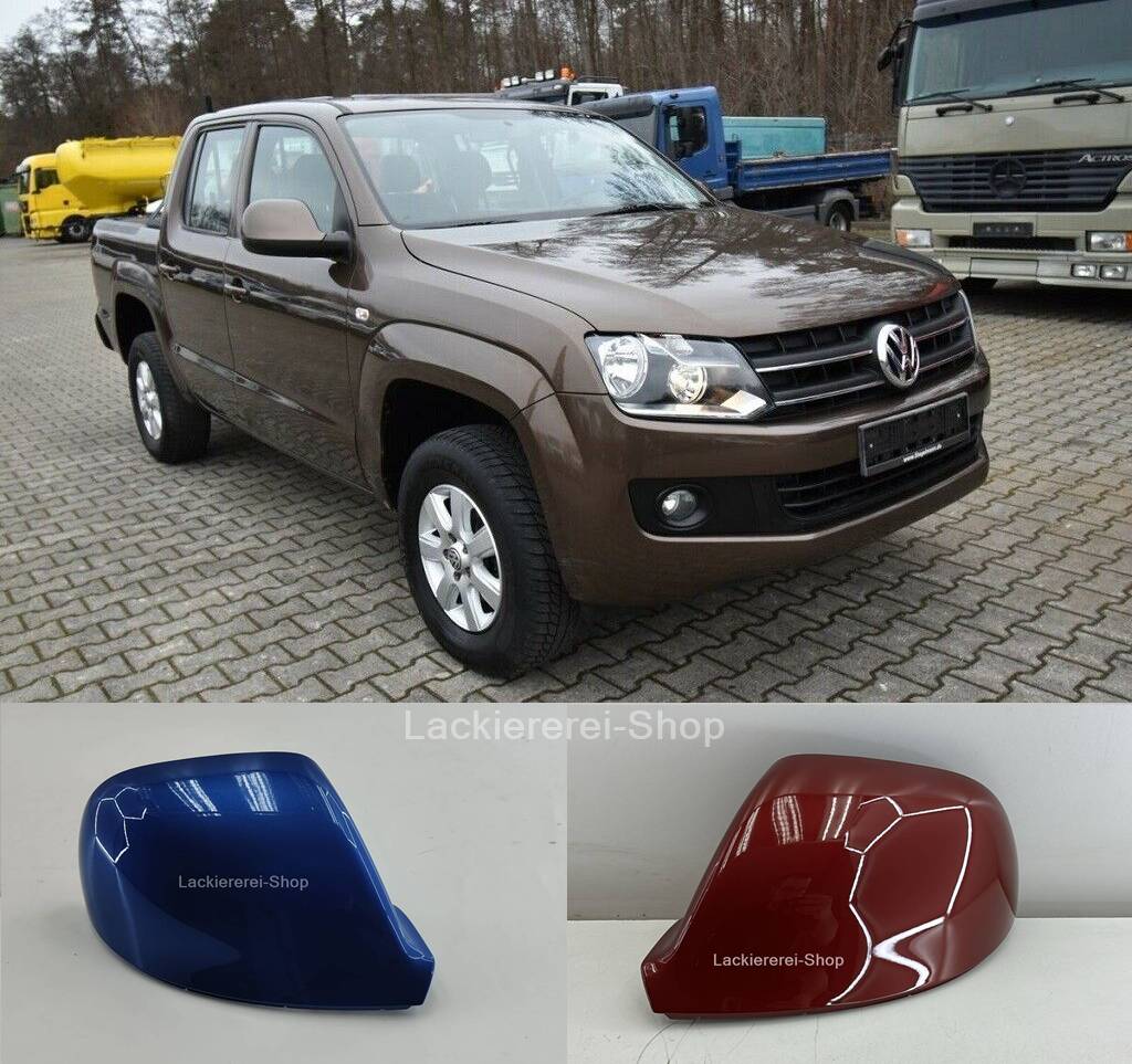 AUßENSPIEGEL KAPPE/GEHÄUSE LACKIERT IN WUNSCHFARBE für VW Amarok 2010-2017