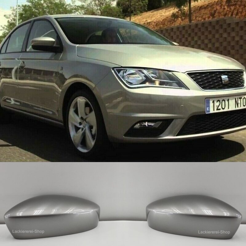 AUßENSPIEGEL KAPPE/GEHÄUSE LACKIERT IN WUNSCHFARBE für Seat Toledo 2012-2018 NEU