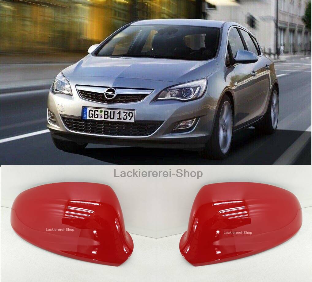 AUßENSPIEGEL KAPPE/GEHÄUSE LACKIERT IN WUNSCHFARBE NEU für Opel Astra J  2009-2017 –