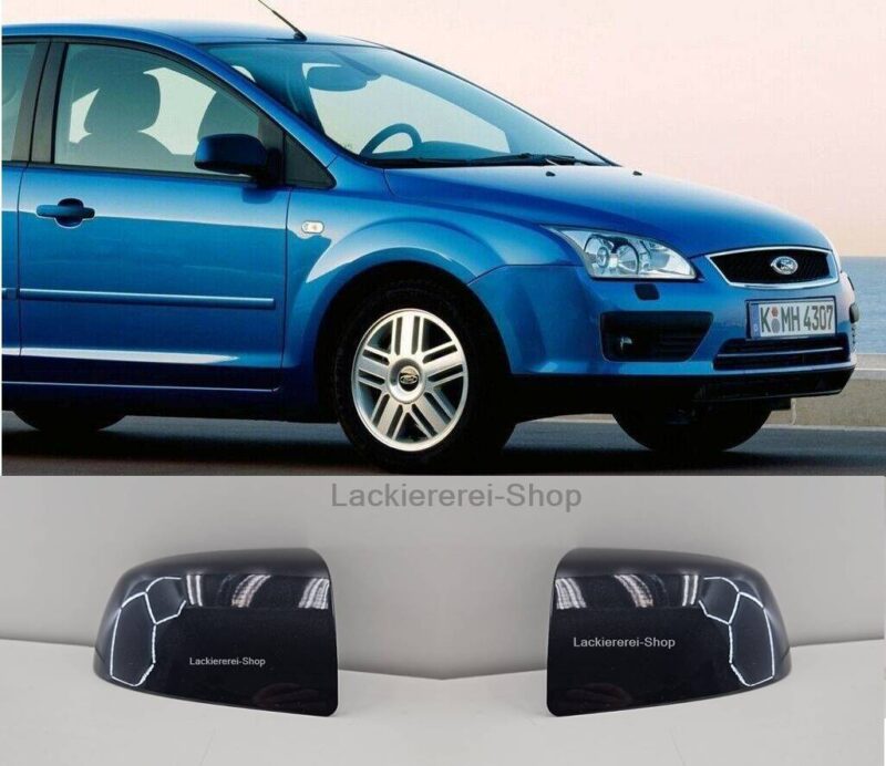 AUßENSPIEGEL KAPPE/GEHÄUSE LACKIERT IN WUNSCHFARBE NEU für Ford Focus 2004-2008