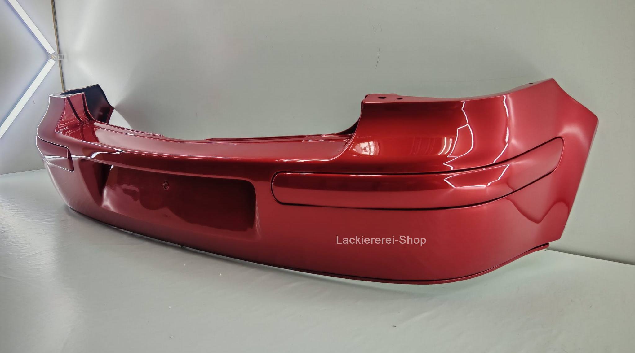 STOßSTANGE HINTEN LACKIERT IN WUNSCHFARBE + LEISTEN NEU für VW Golf 4 1997-2003 – Bild 2