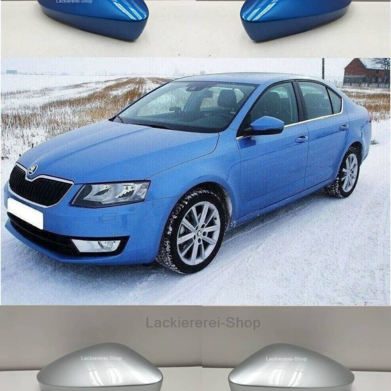 AUßENSPIEGEL KAPPE/GEHÄUSE LACKIERT IN WUNSCHFARBE NEU für Skoda Octavia 3 2012-2020