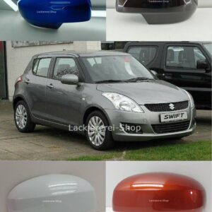 Coprispecchietti Neri Per Suzuki Swift 2005-2010 – 2 Pezzi, Resistenti E Facili Da Montare