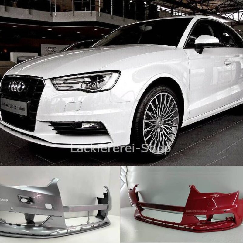 STOßSTANGE VORN LACKIERT IN WUNSCHFARBE NEU für Audi A3 2012-2016 Stufenheck/Cabrio