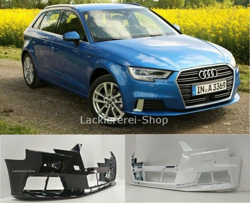 STOßSTANGE VORNE LACKIERT IN WUNSCHFARBE NEU für Audi A3 8V 2016-2020 3-Türer/5-Türer
