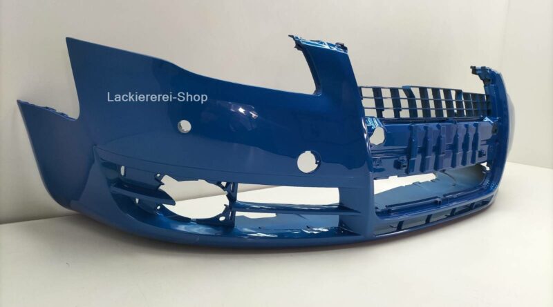 STOßSTANGE VORNE LACKIERT IN WUNSCHFARBE NEU für Audi A4 B7 2004-2008 versch. Varianten – Bild 3