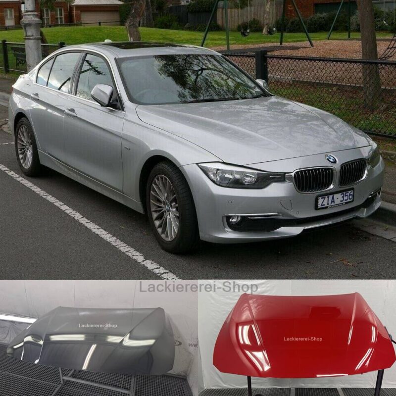 MOTORHAUBE LACKIERT IN WUNSCHFARBE NEU passend für BMW 3er & 4er 2011-2018