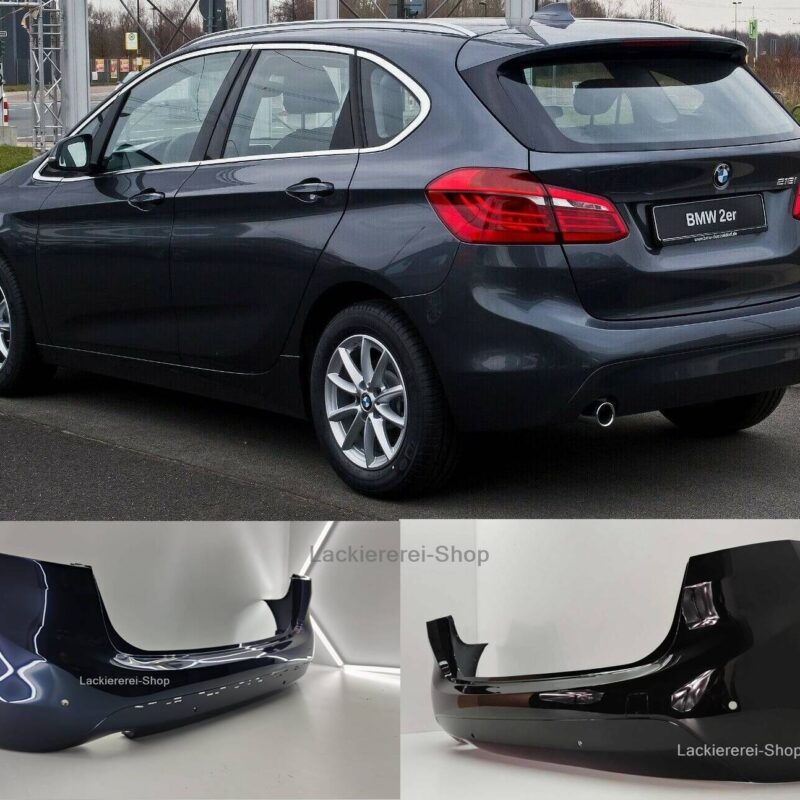 STOßSTANGE HINTEN LACKIERT IN WUNSCHFARBE NEU für BMW 2 F45 Active Tourer 2014-2018