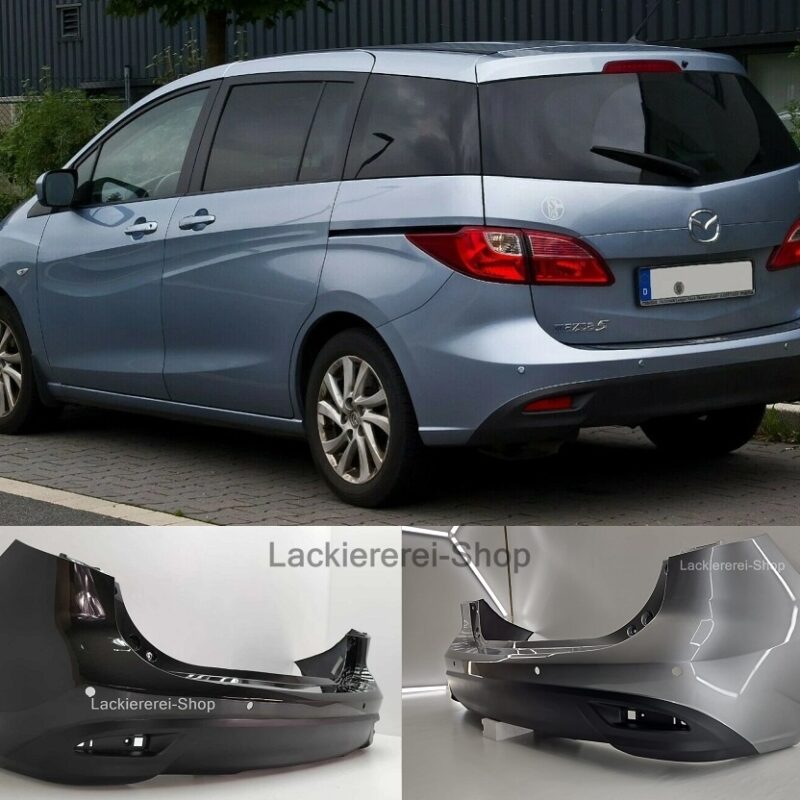 STOßSTANGE HINTEN LACKIERT IN WUNSCHFARBE NEU passend für Mazda 5 2010-2016