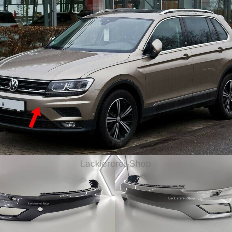 STOßSTANGE VORN LACKIERT IN WUNSCHFARBE NEU passend für VW Tiguan 2016-2020