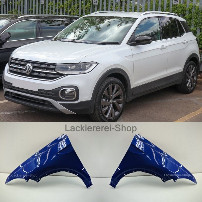 KOTFLÜGEL VORN LACKIERT IN WUNSCHFARBE NEU passend für VW T-Cross 2018-