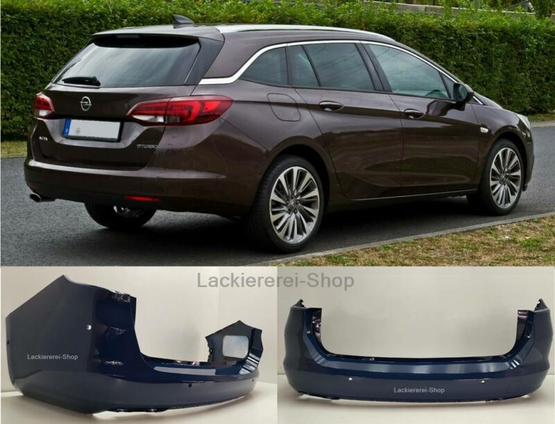 STOßSTANGE HINTEN LACKIERT IN WUNSCHFARBE NEU für Opel Astra K Kombi 2015-2021 6xPDC