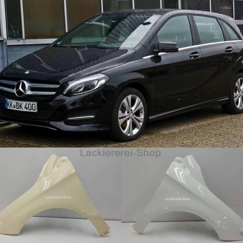 KOTFLÜGEL VORNE LACKIERT IN WUNSCHFARBE für Mercedes B-Klasse W246 2011-2018