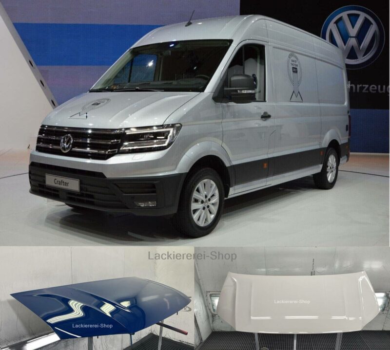 MOTORHAUBE LACKIERT IN WUNSCHFARBE NEU für VW Crafter II / MAN TGE ab 2017-