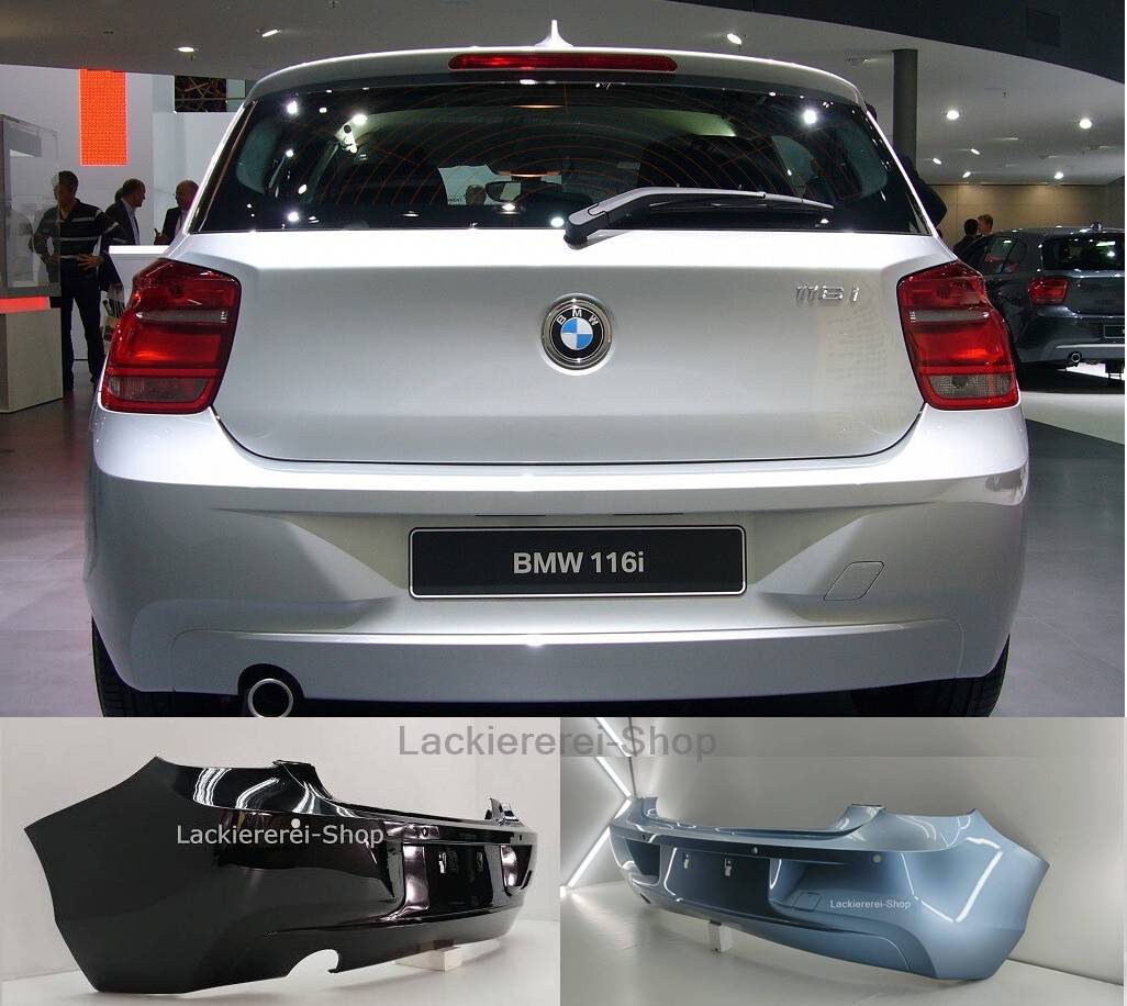 STOßSTANGE HINTEN LACKIERT IN WUNSCHFARBE NEU für BMW 1er F20/F21 2011-2015