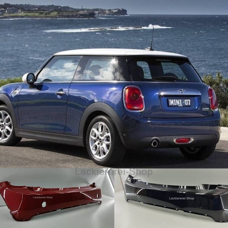 STOßSTANGE HINTEN LACKIERT IN WUNSCHFARBE NEU für MINI F56/F57 2014-2024