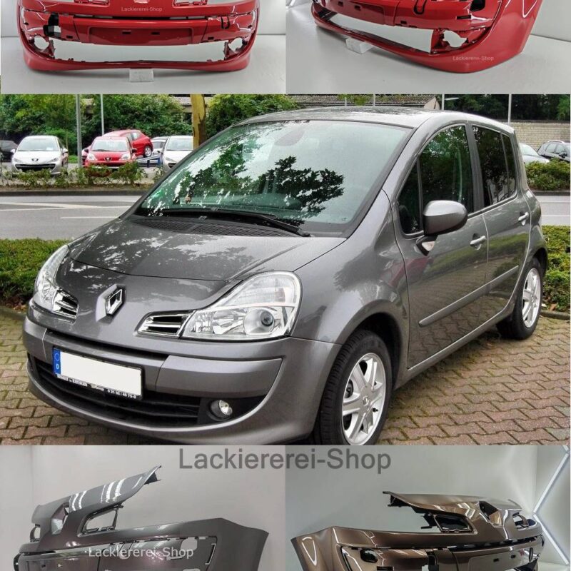 RENAULT MODUS 2008-2012 STOßSTANGE VORNE LACKIERT IN WUNSCHFARBE ORIGINALTEIL