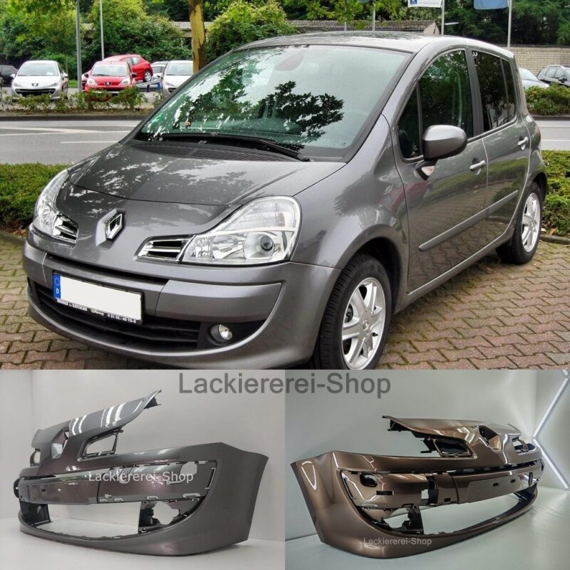 RENAULT MODUS 2008-2012 STOßSTANGE VORNE LACKIERT IN WUNSCHFARBE ORIGINALTEIL