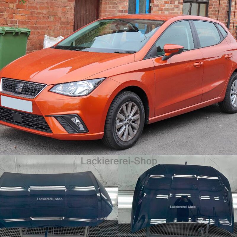 MOTORHAUBE LACKIERT IN WUNSCHFARBE für Seat Ibiza 2017-   NEU