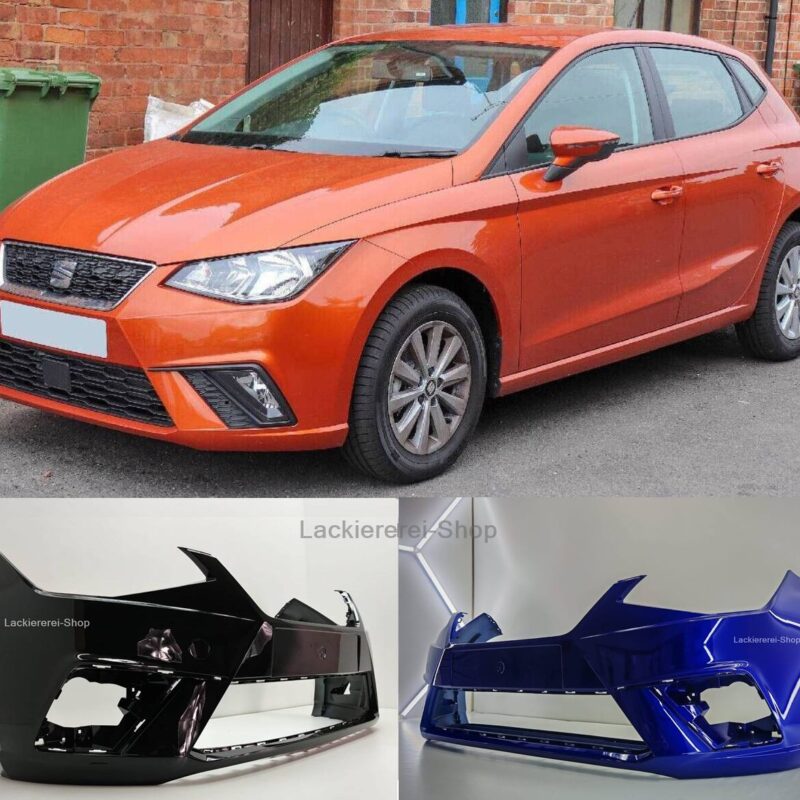 STOßSTANGE VORNE LACKIERT IN WUNSCHFARBE NEU für Seat Ibiza 2017-