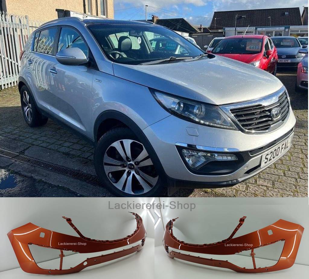 STOßSTANGE VORNE LACKIERT IN WAGENFARBE Kia Sportage 2010-2015 ORIGINALTEIL versch. Varianten