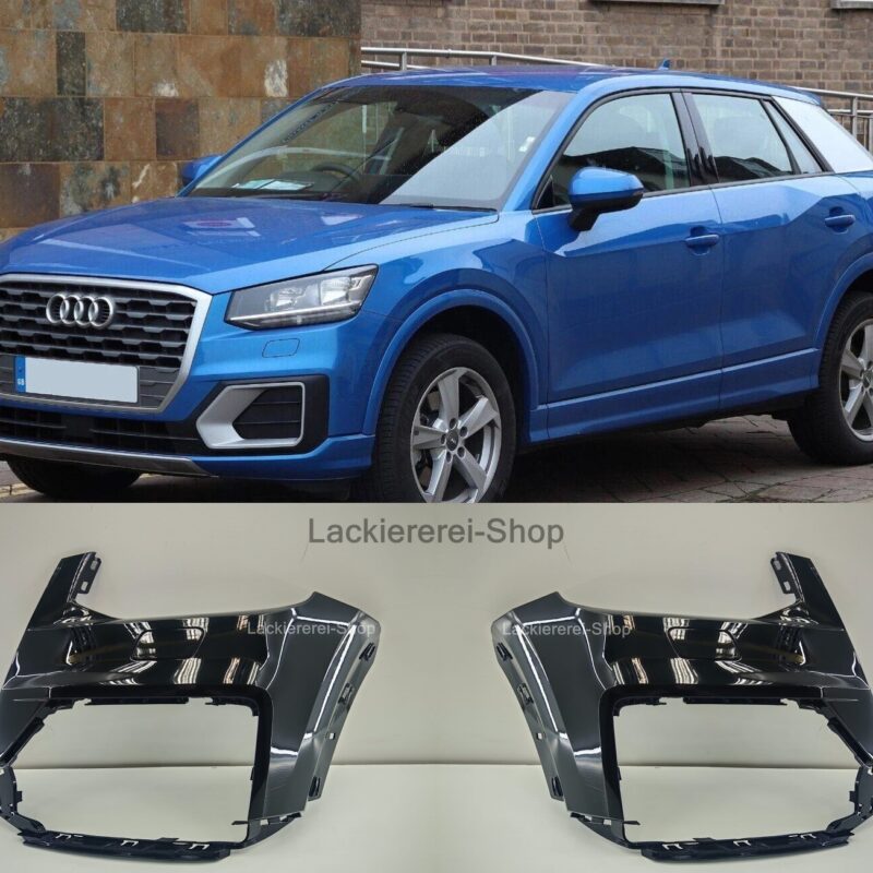 STOßSTANGE ECKE VORNE LACKIERT IN WUNSCHFARBE NEU für Audi Q2 2016-2020