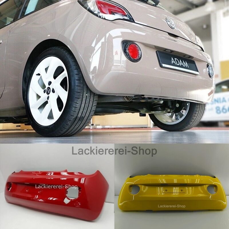 STOßSTANGE HINTEN LACKIERT IN WUNSCHFARBE NEU für Opel Adam 2013-2019