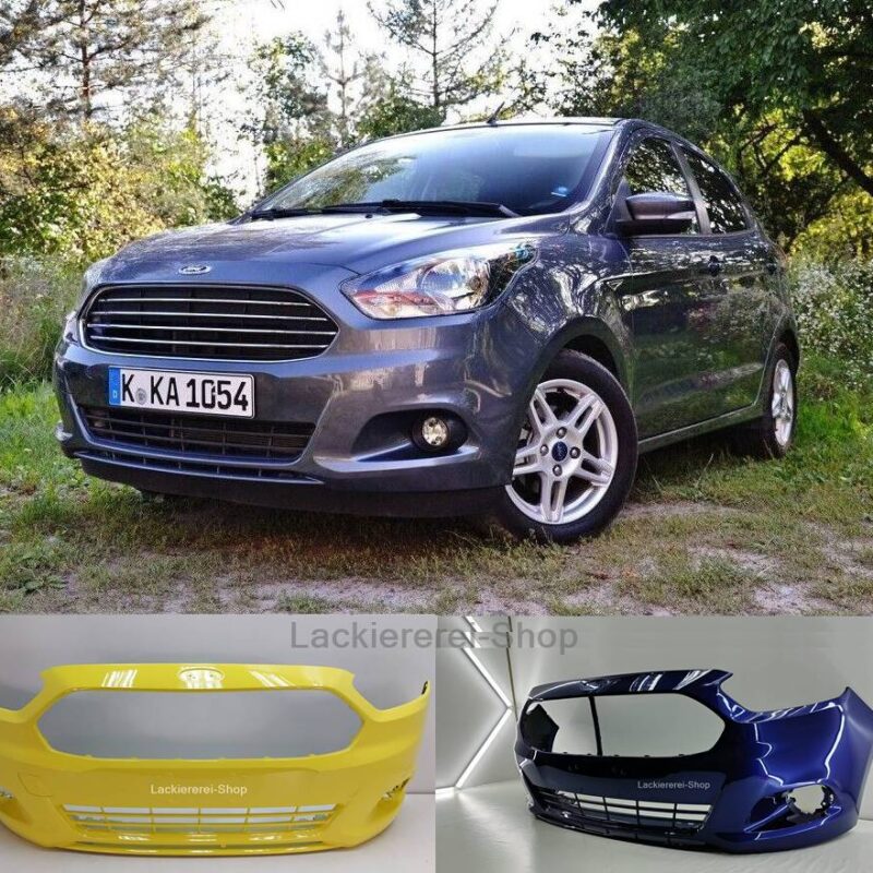 STOßSTANGE VORNE LACKIERT IN IHRER WUNSCHFARBE NEU Ford Ka+ 2015-2018 ORIGINAL