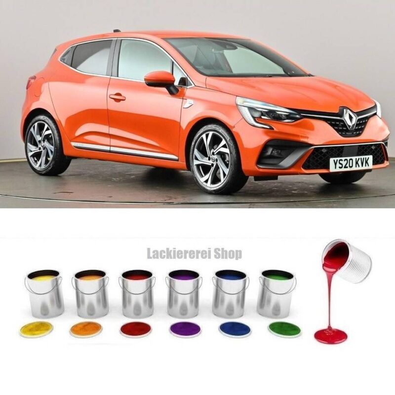 KOTFLÜGEL VORNE LACKIERT IN WUNSCHFARBE NEU für Renault Clio V RS-LINE 2019-2023