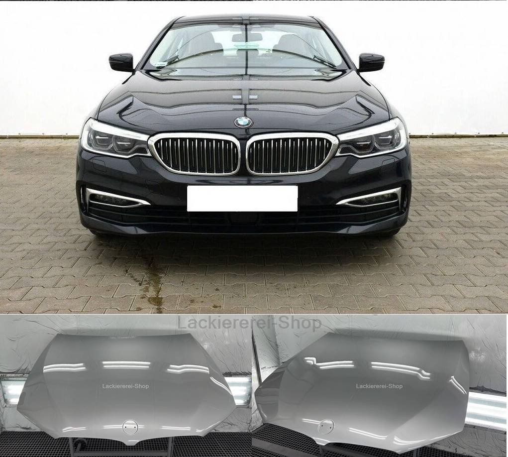 MOTORHAUBE LACKIERT IN WUNSCHFARBE NEU ALU passend für BMW 5er G30/G31 2017-2023