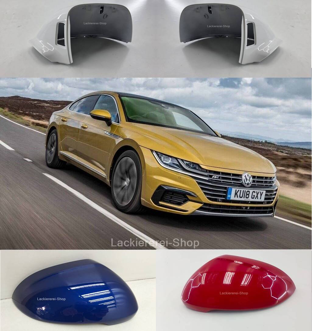 AUßENSPIEGEL KAPPE/GEHÄUSE LACKIERT IN WUNSCHFARBE NEU für VW Passat B8 2014-2023
