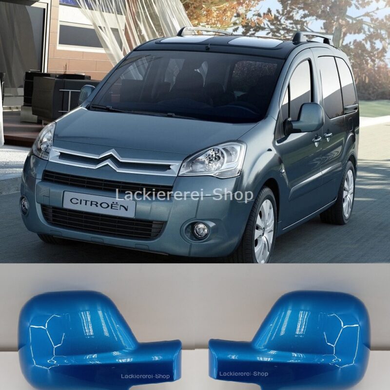 AUßENSPIEGEL KAPPE/GEHÄUSE LACKIERT IN WUNSCHFARBE für Citroen Berlingo 2012-2018
