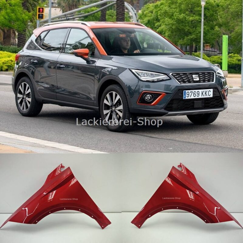 KOTFLÜGEL VORNE LACKIERT IN WUNSCHFARBE NEU für Seat Arona
