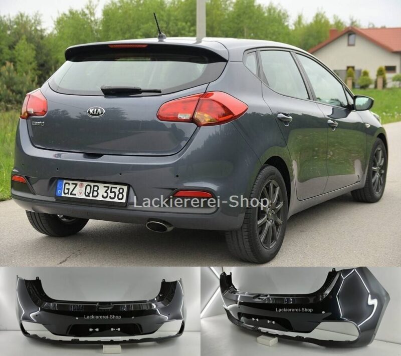 STOßSTANGE HINTEN LACKIERT IN WUNSCHFARBE NEU ORIGINALTEIL Kia Ceed 2012-2015