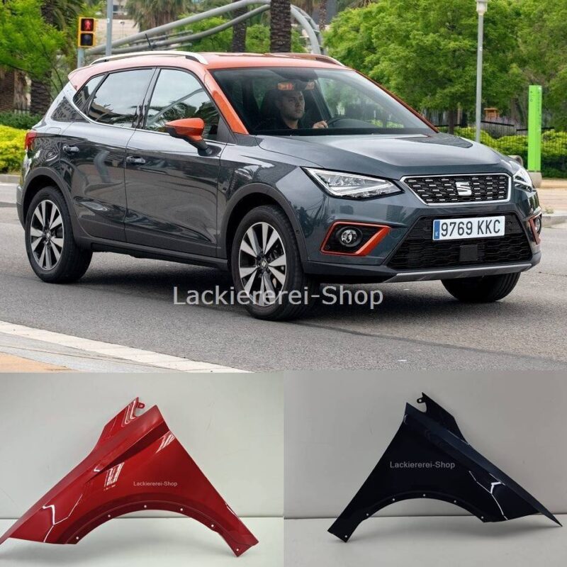 KOTFLÜGEL VORNE LACKIERT IN WUNSCHFARBE NEU für Seat Arona