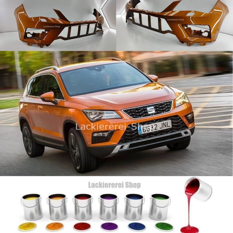 STOßSTANGE VORNE LACKIERT IN WUNSCHFARBE NEU für Seat Ateca 2016-2020