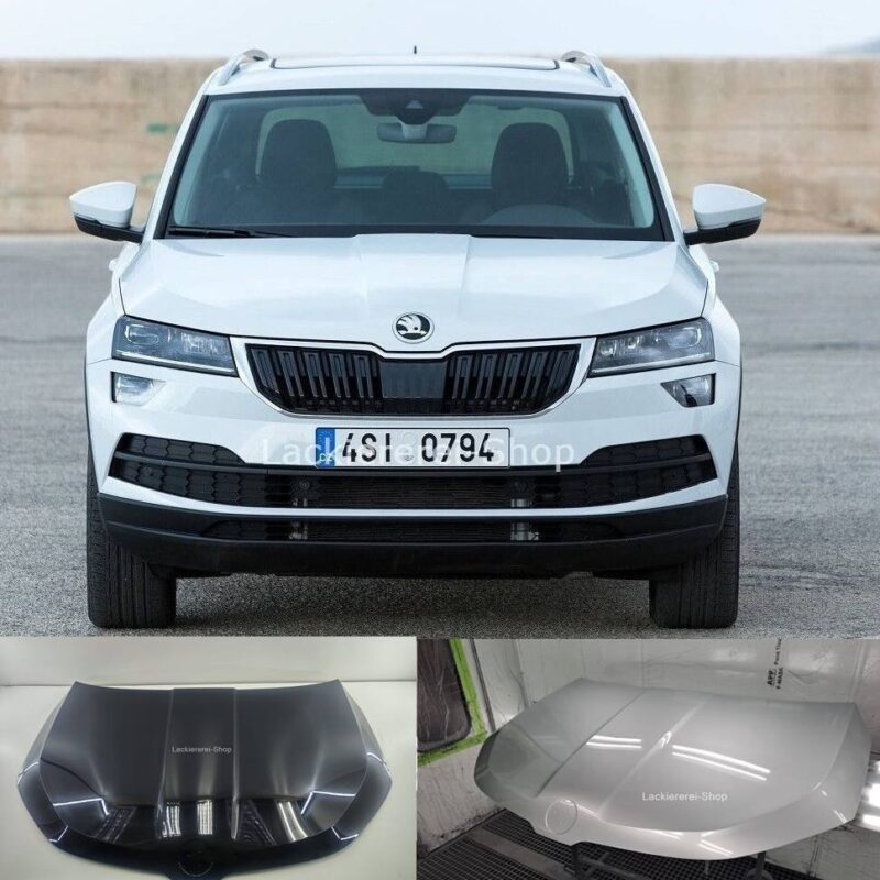 MOTORHAUBE LACKIERT IN WUNSCHFARBE NEU für Skoda Karoq
