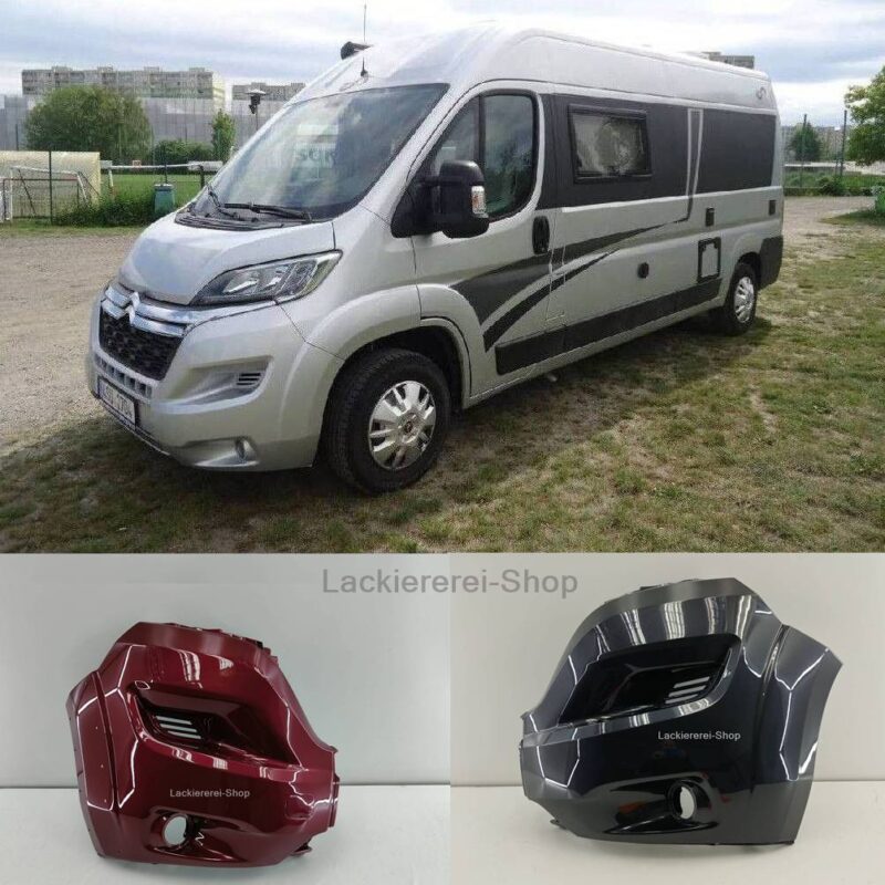STOßSTANGE ECKE VORNE LACKIERT IN WUNSCHFARBE NEU für Citroen Jumper 2014-2023