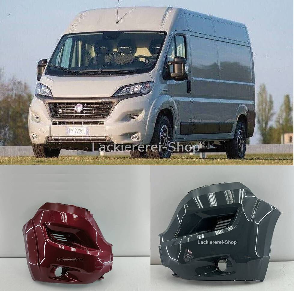 STOßSTANGE ECKE VORNE LACKIERT IN WUNSCHFARBE NEU für Fiat Ducato 2014-2023