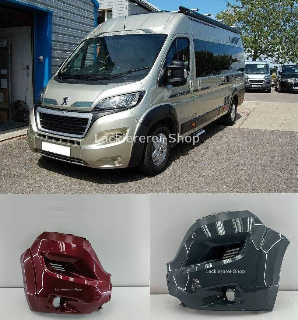 STOßSTANGE ECKE VORNE LACKIERT IN WUNSCHFARBE NEU für Peugeot Boxer 2014-2023