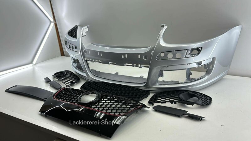 STOßSTANGE VORNE LACKIERT IN WUNSCHFARBE NEU für VW Golf V GTI SET – Bild 8