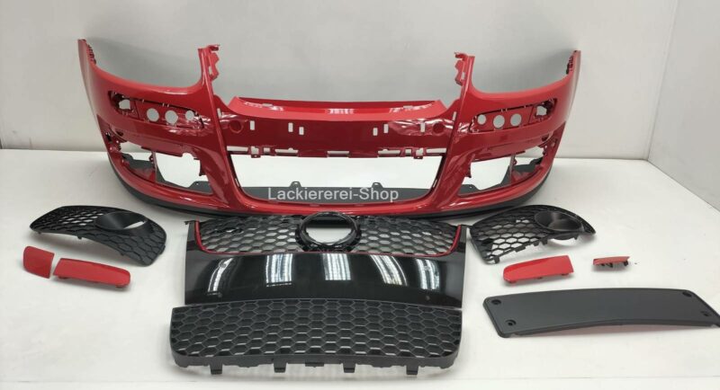 STOßSTANGE VORNE LACKIERT IN WUNSCHFARBE NEU für VW Golf V GTI SET – Bild 10