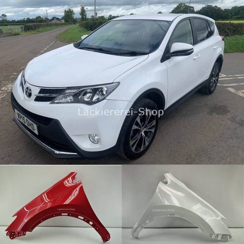 KOTFLÜGEL VORNE LACKIERT IN WUNSCHFARBE für Toyota RAV4 2013-2018