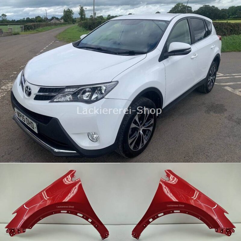 KOTFLÜGEL VORNE LACKIERT IN WUNSCHFARBE für Toyota RAV4 2013-2018