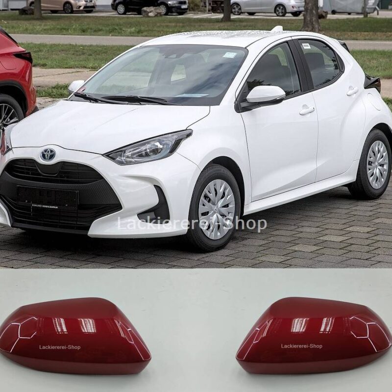 AUßENSPIEGEL KAPPE/GEHÄUSE LACKIERT IN WUNSCHFARBE für Toyota Yaris 4 XP21 2020-