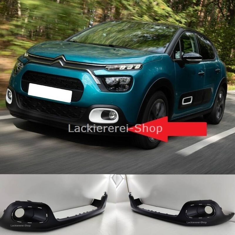 STOßSTANGE VORNE UNTERTEIL UNLACKIERT NEU für CITROEN C3 2016-2023
