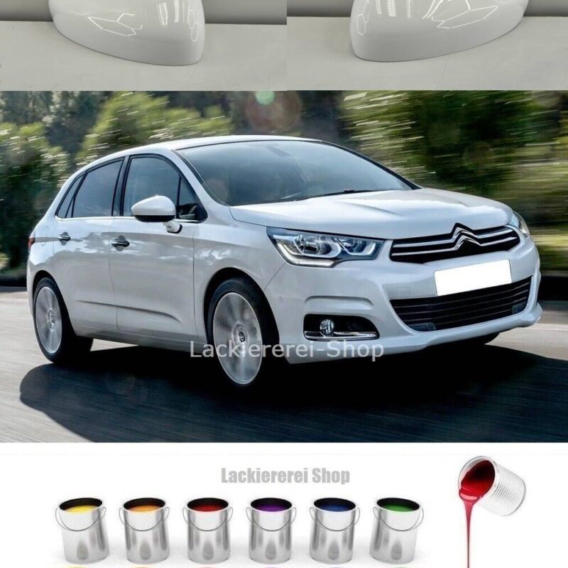 AUßENSPIEGEL KAPPE/GEHÄUSE LACKIERT IN WUNSCHFARBE für Citroen C4 2010-2018