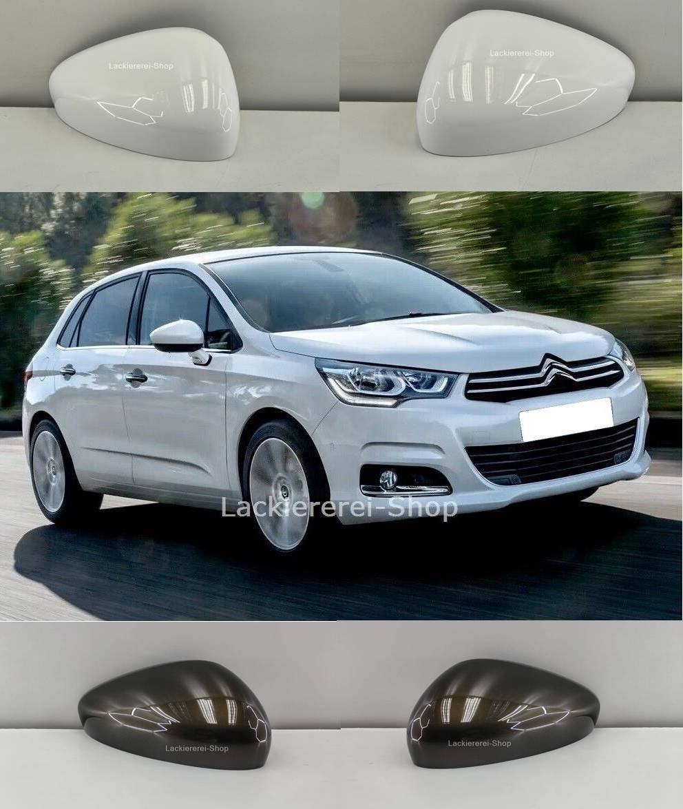 AUßENSPIEGEL KAPPE/GEHÄUSE LACKIERT IN WUNSCHFARBE für Citroen C4 2010-2018